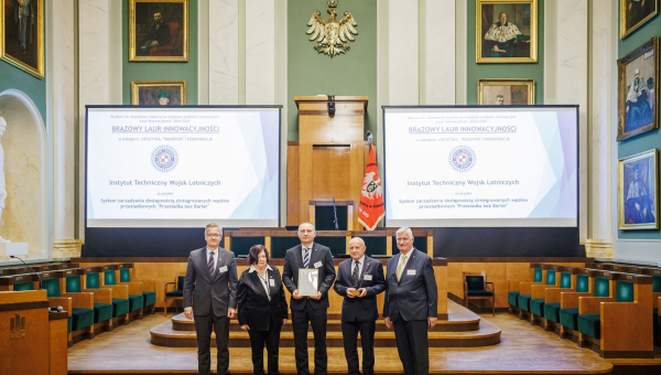 Wyróżnienie ITWL w&nbsp;Konkursie „Laur Innowacyjności 2024/2025”