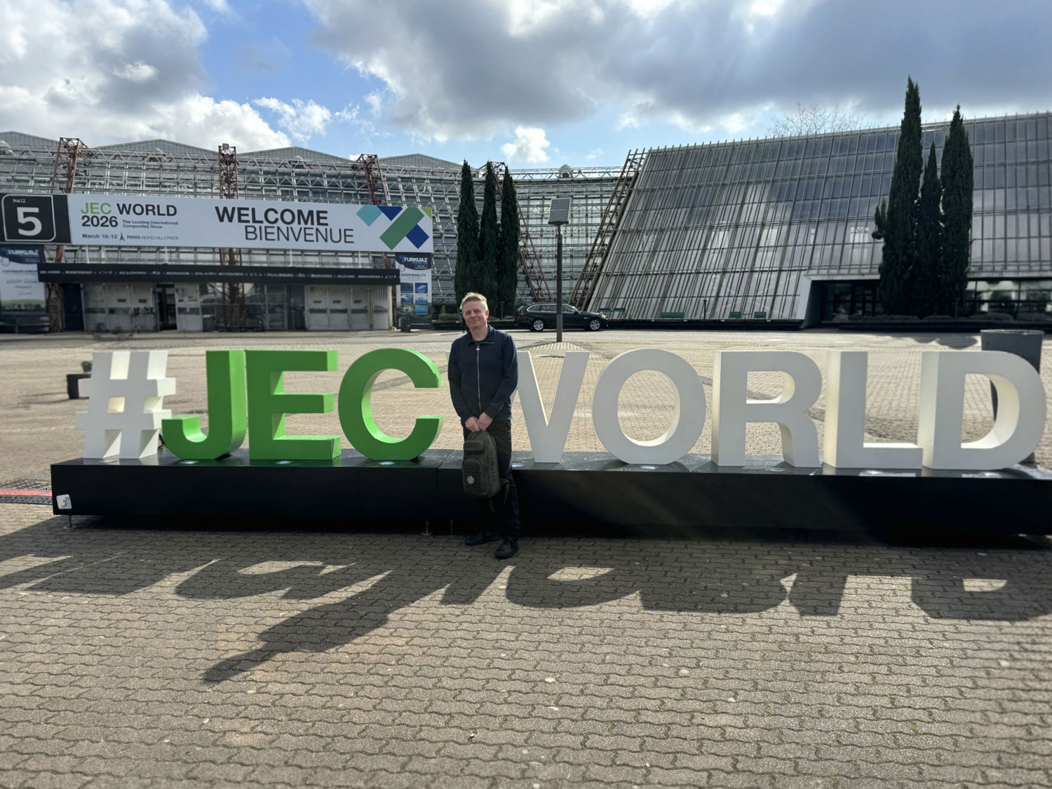 Udział przedstawiciela ITWL w międzynarodowych targach kompozytowych JEC World 2026